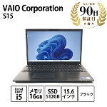 m[gp\R VAIO Corporation  S15 Intel Core i5-12500H 16GB SSD512GB 15,6C` Black  BN